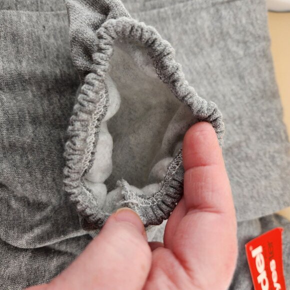 Vintage Grey Sweatpants Knit Drawstring SZ Small Sportswear Fleece NWT NOS - Picture 12 of 16